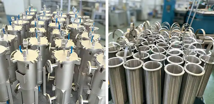 PE Bag-Type Precision Filter for Food and Beverage Processing