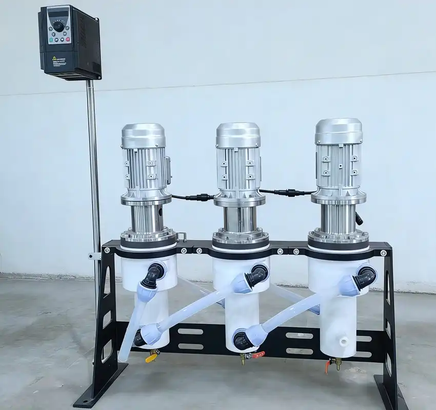 What's the throughput capacity of 50mm Rotary Drum Centrifugal Extractors?