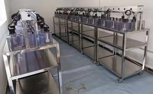 What maintenance do Transparent PVC Mixer-settlers require?