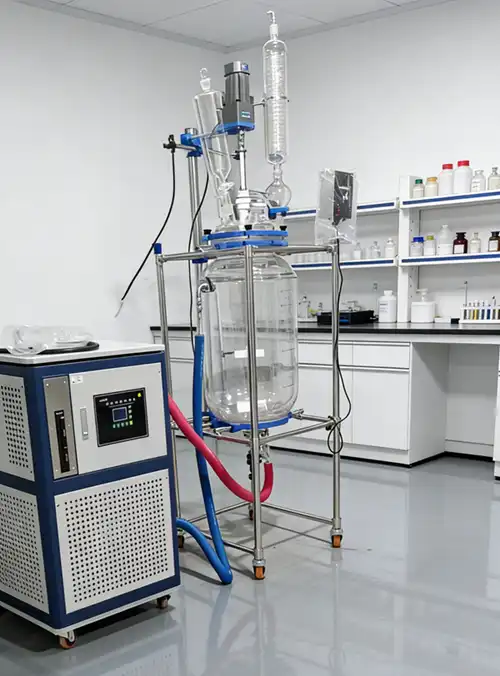 What reactions suit Lab-Scale Glass Reactors?